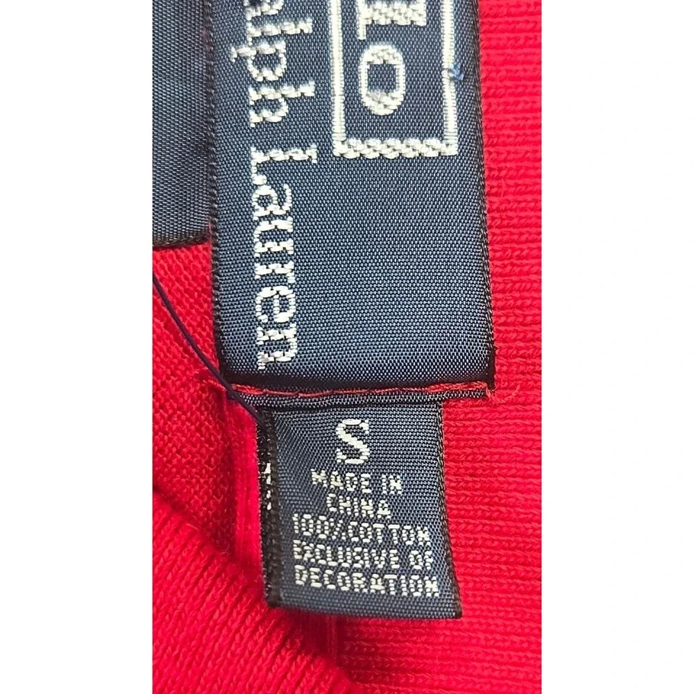 NWT Polo Ralph Lauren Big Pony Polo Shirt Mens S Red Short Sleeve Cotton